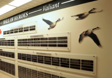 parkwood hospital donor wall graphics